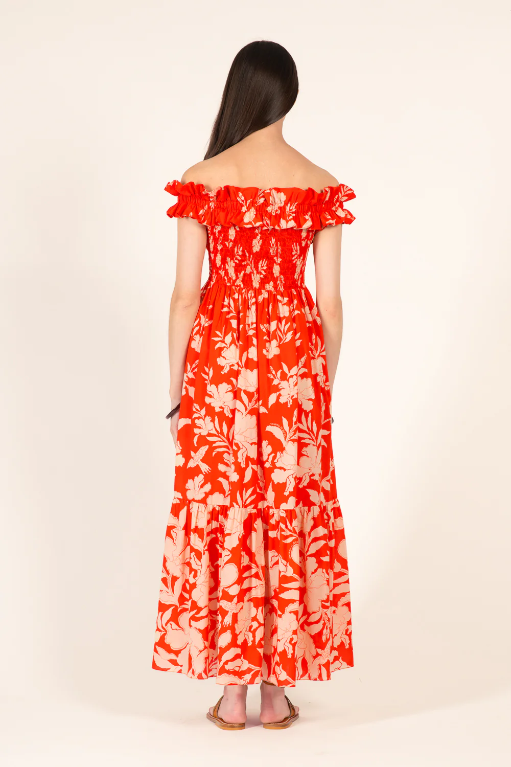 Long Dress Suzanne - Coral Palm Beach - Image 7