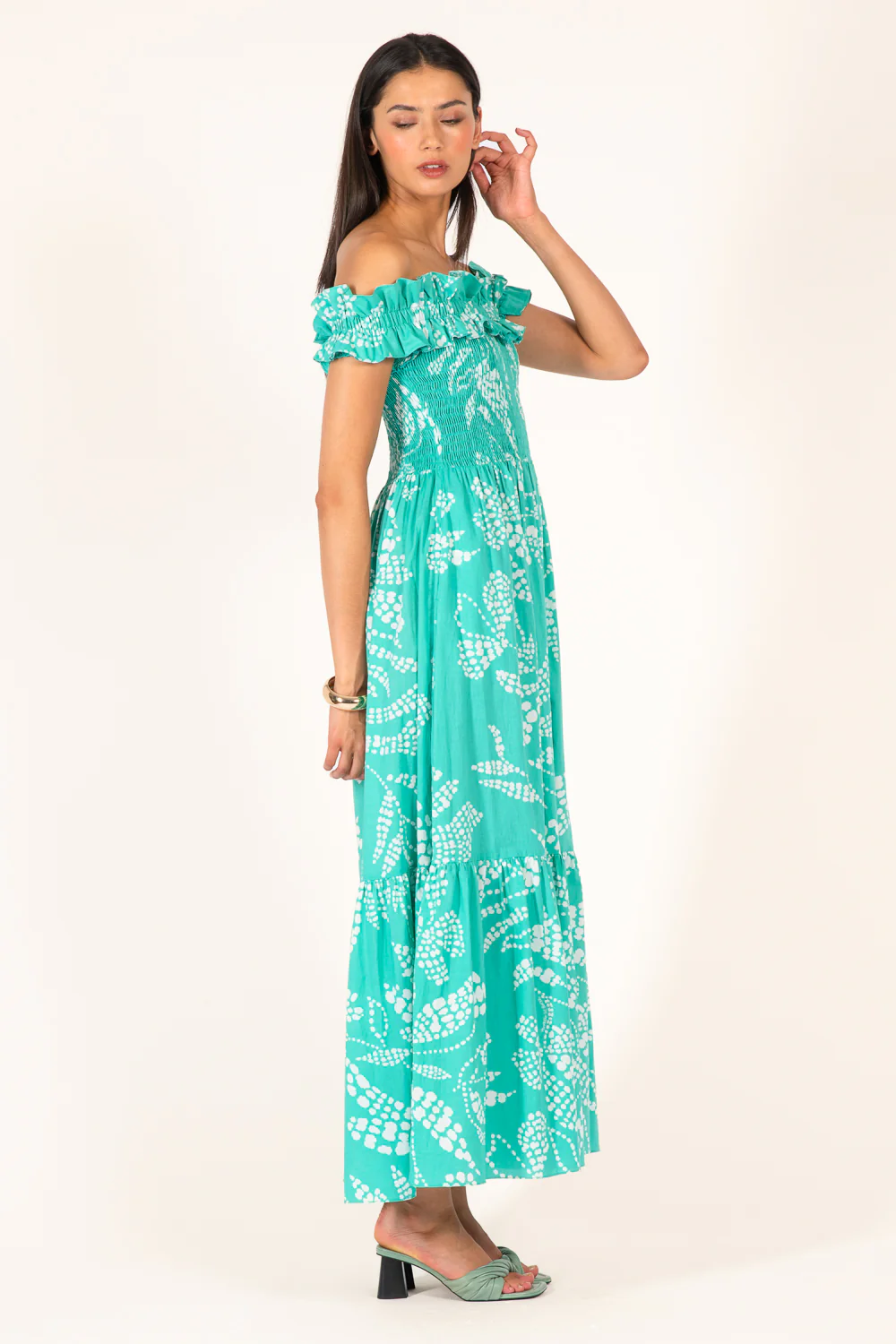 Long Dress Suzanne - Mint Austral - Image 4