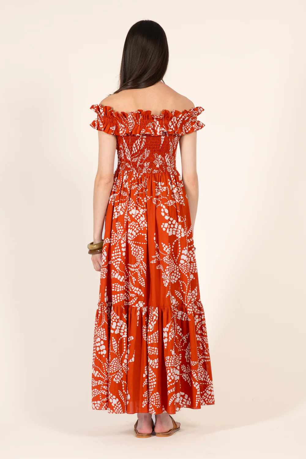 Long Dress Suzanne - Paprika Austral - Image 4