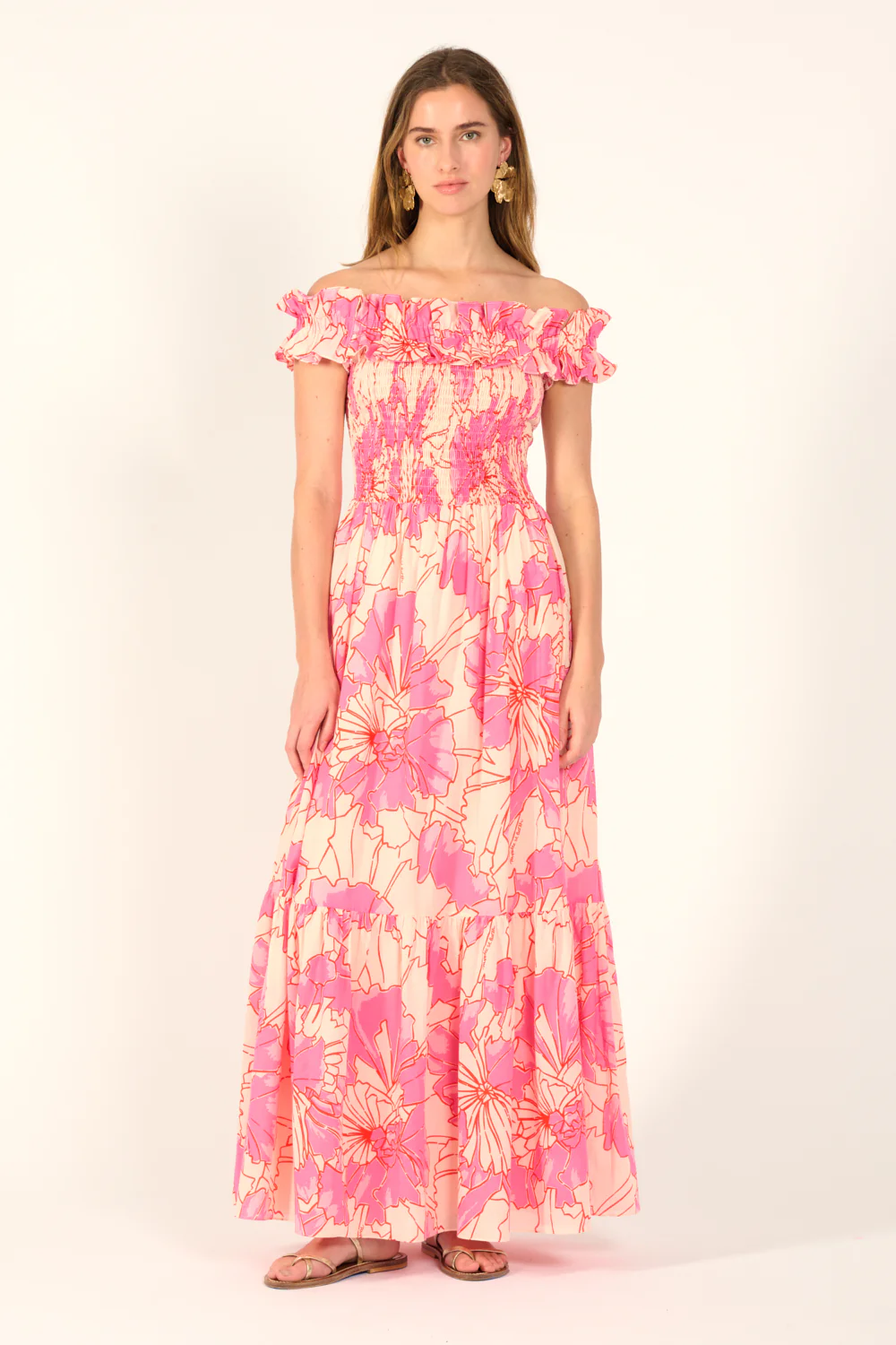 Long Dress Suzanne - Pink Petal