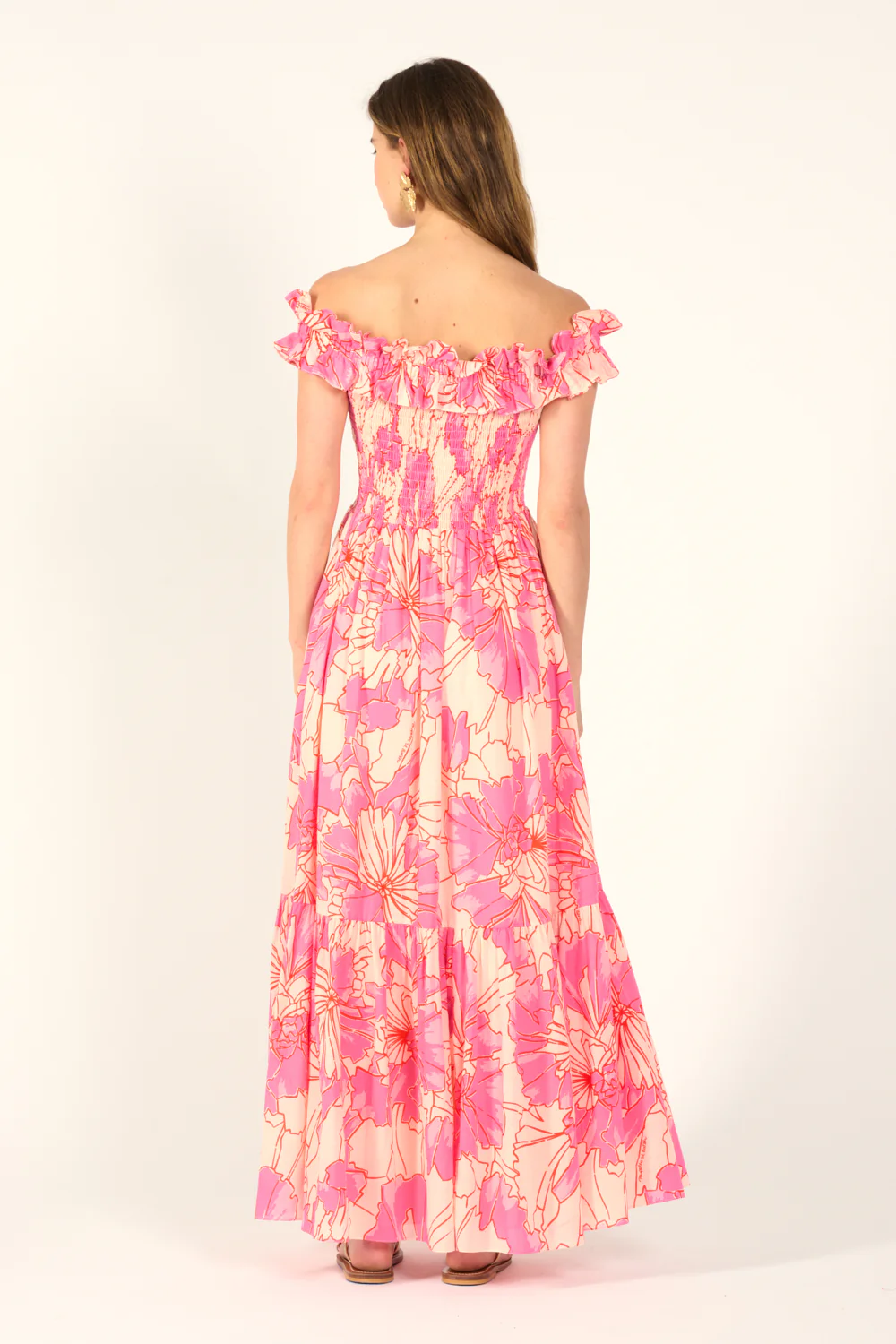 Long Dress Suzanne - Pink Petal - Image 4