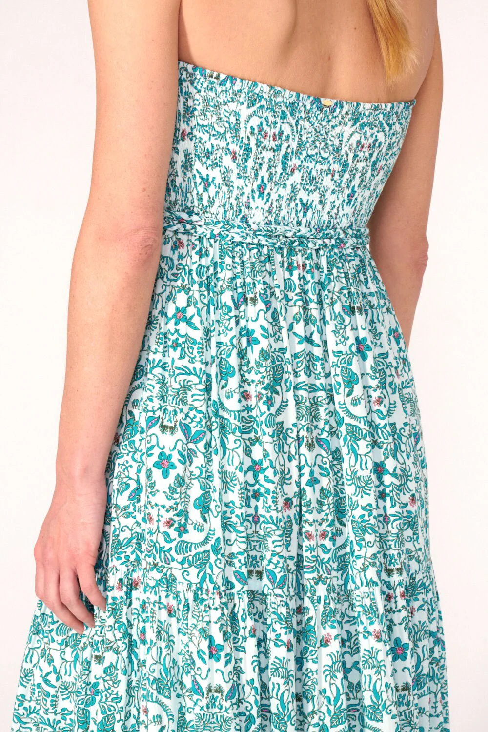 Long Dress Thelma - Green Tiare - Image 5