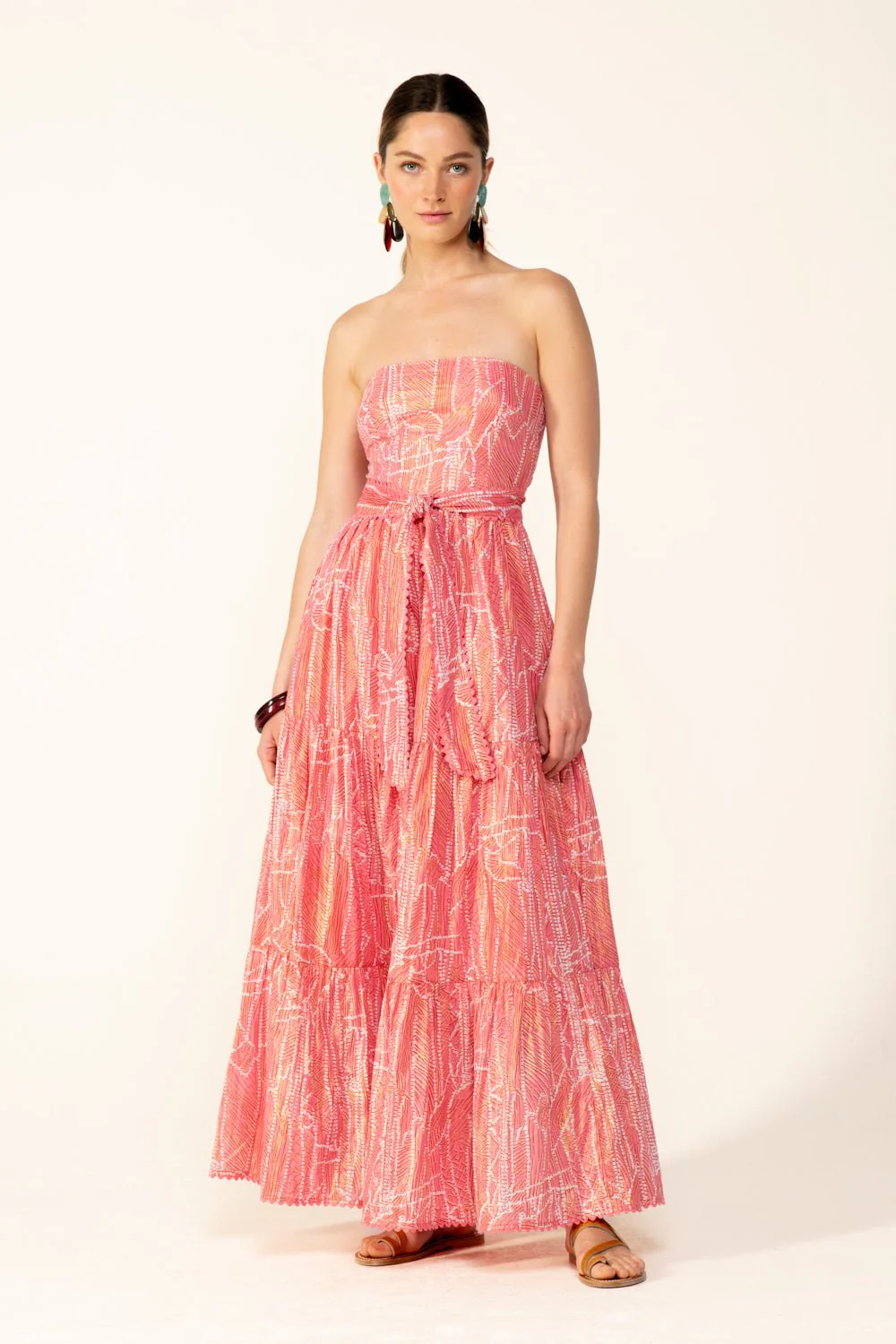 Long Dress Thelma - Pink Akoya