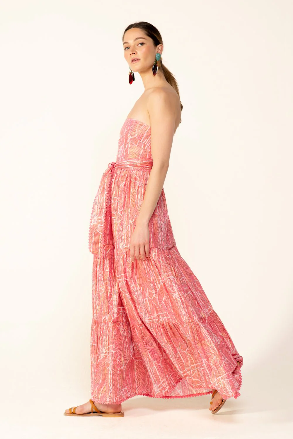 Long Dress Thelma - Pink Akoya - Image 2