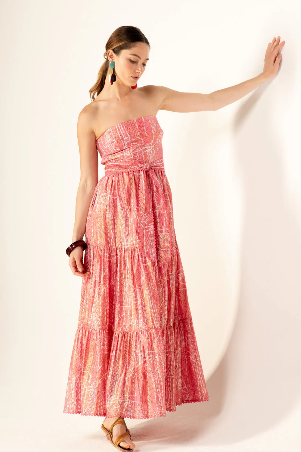 Long Dress Thelma - Pink Akoya - Image 5