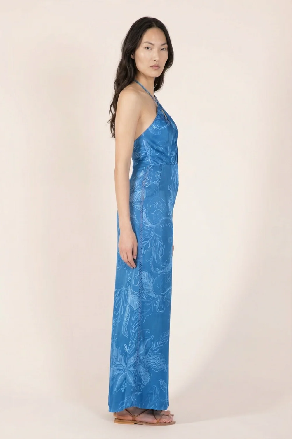 Long Jumpsuit Cilia - Blue Reef - Image 4