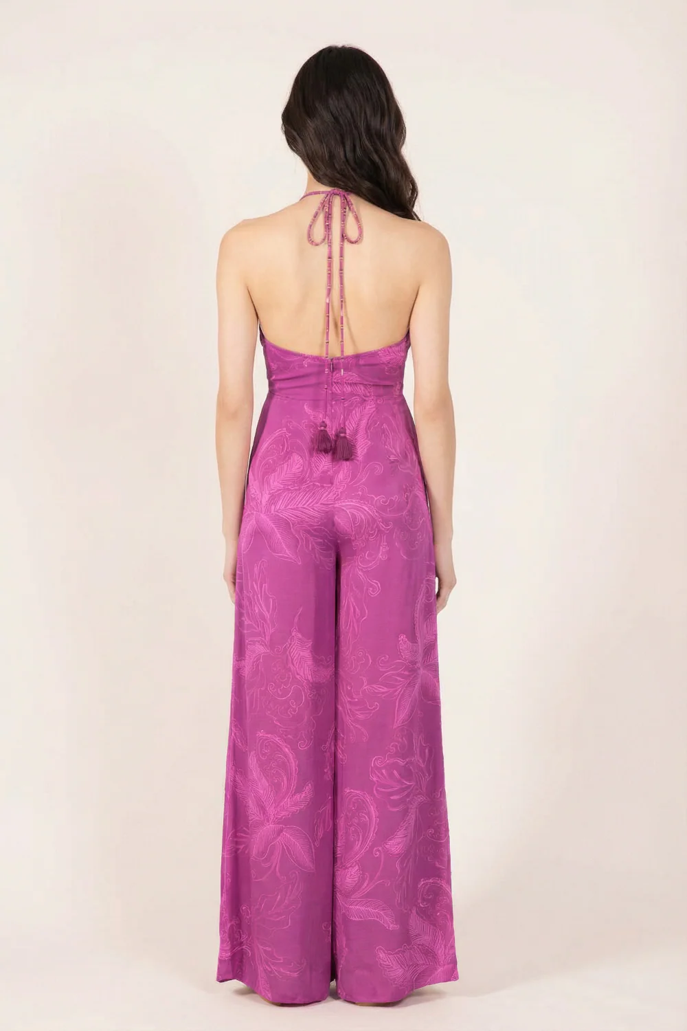 Long Jumpsuit Cilia - Purple Reef - Image 4