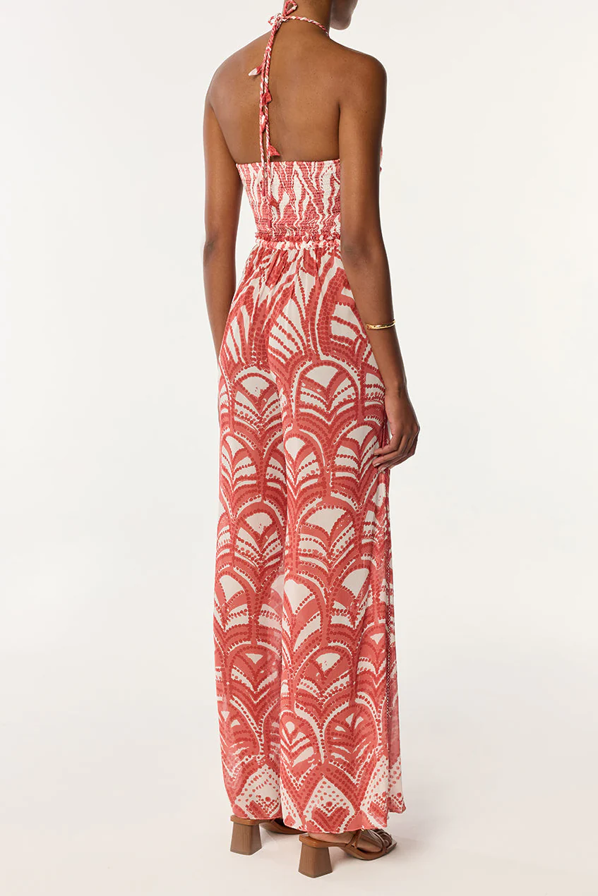 Long Jumpsuit Claudia - Pink Himba - Image 3