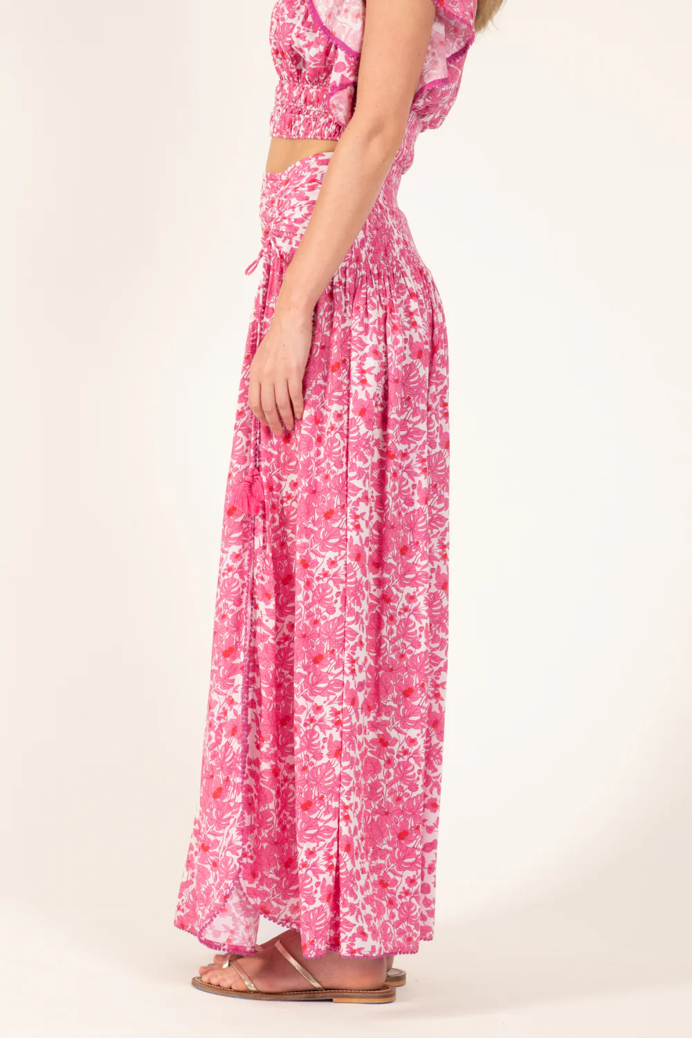 Long Skirt Carla - Pink Aquaflora - Image 5