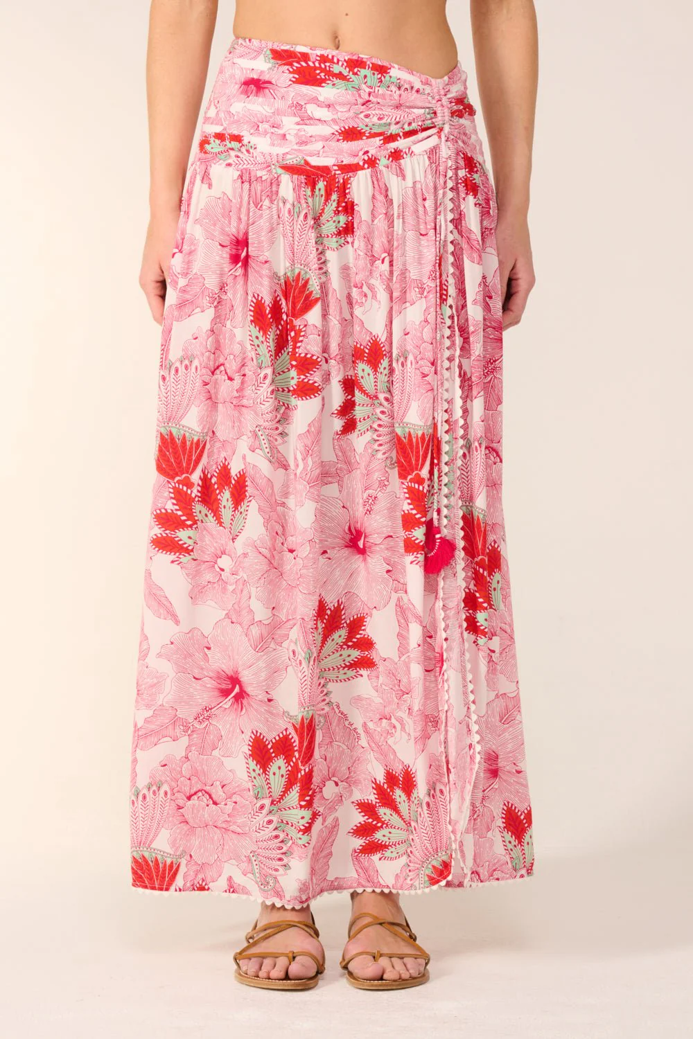 Long Skirt Carla - Pink Padang - Image 5