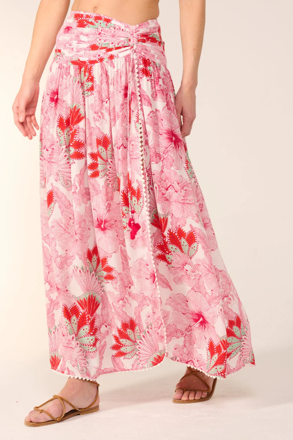 Long Skirt Carla - Pink Padang - Image 6