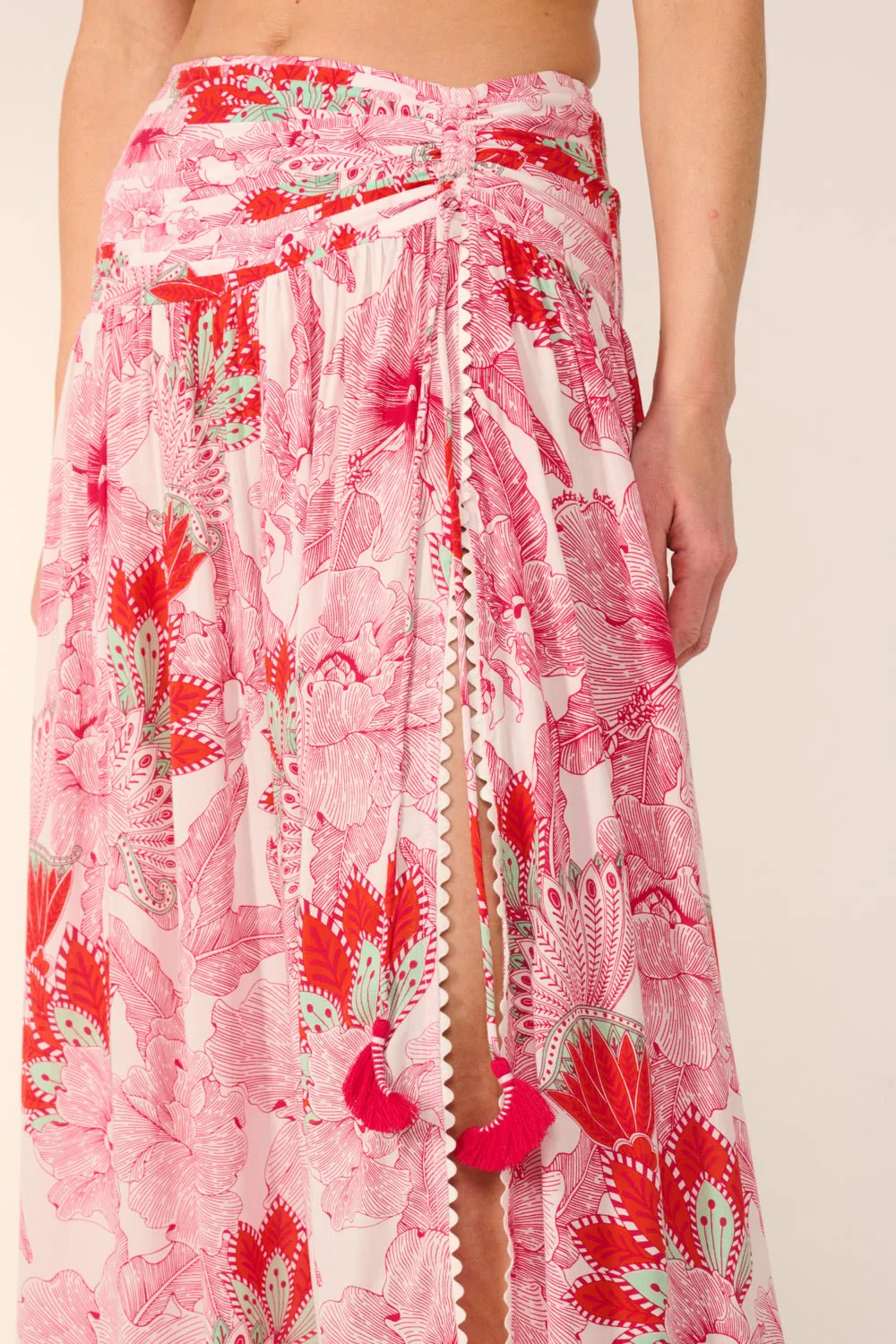 Long Skirt Carla - Pink Padang - Image 7