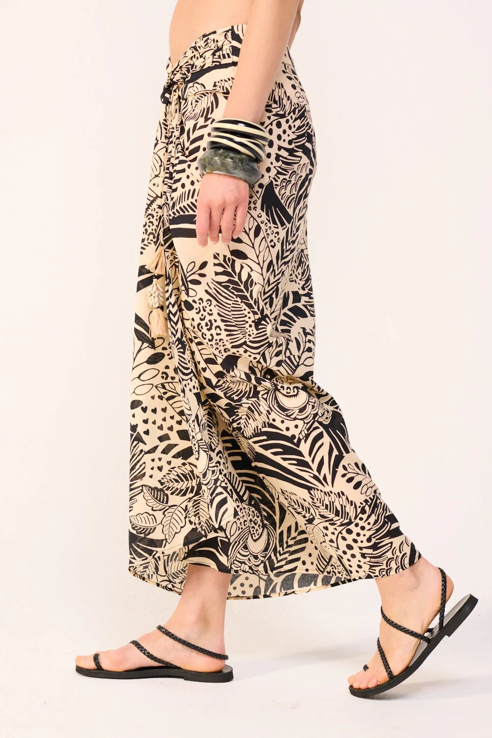 Long Skirt Uma - Black Toucan - Image 5