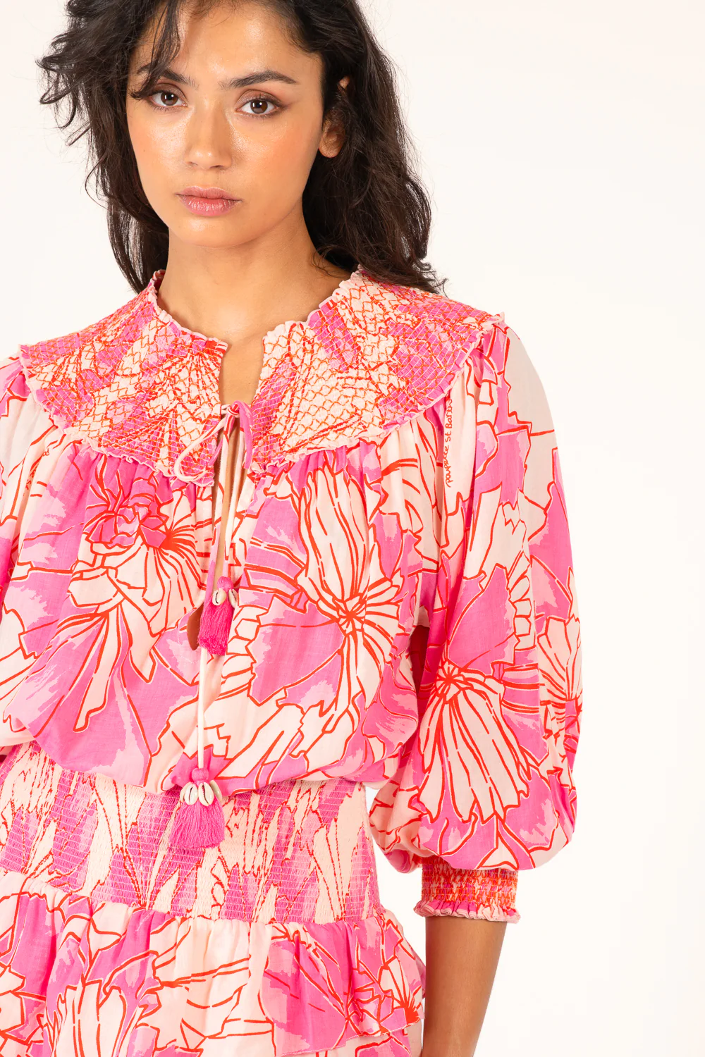 Mini Dress Anna - Pink Petal - Image 3