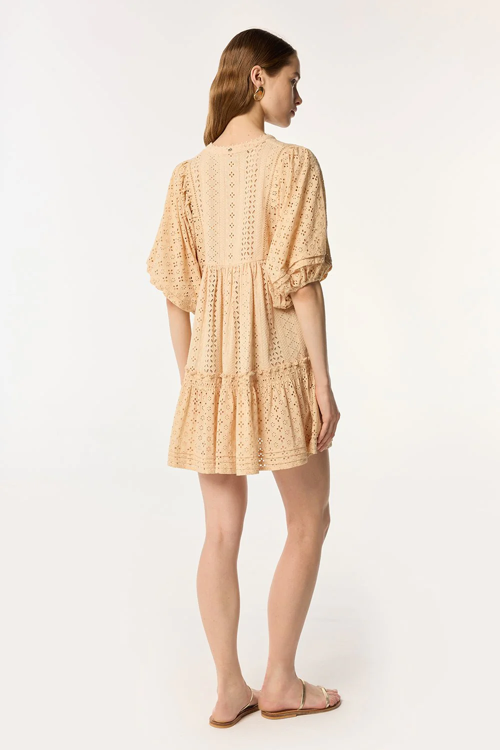 Mini Dress Aria - Cream - Image 3