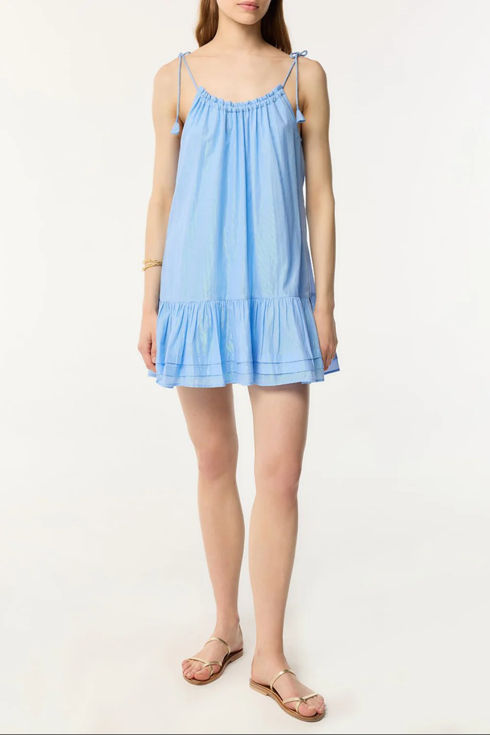Mini Dress Billie - Light Blue - Image 2