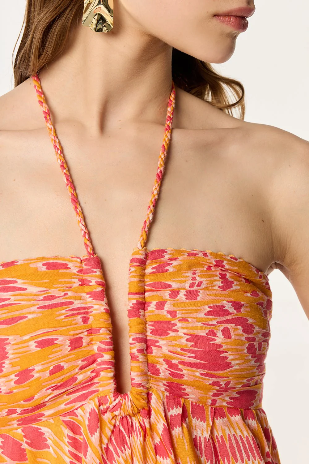 Mini Dress Calla - Yellow Kalina - Image 3