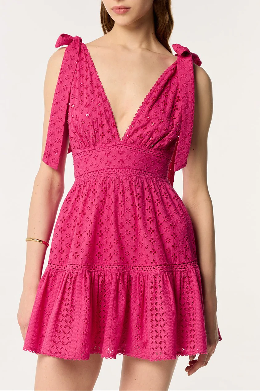 Mini Dress Cara - Fuchsia