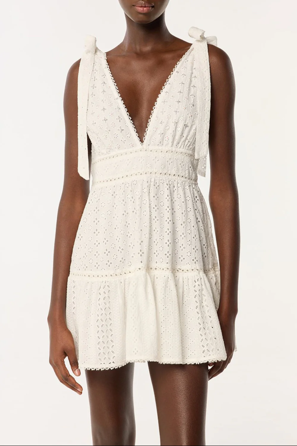 Mini Dress Cara - Natural White
