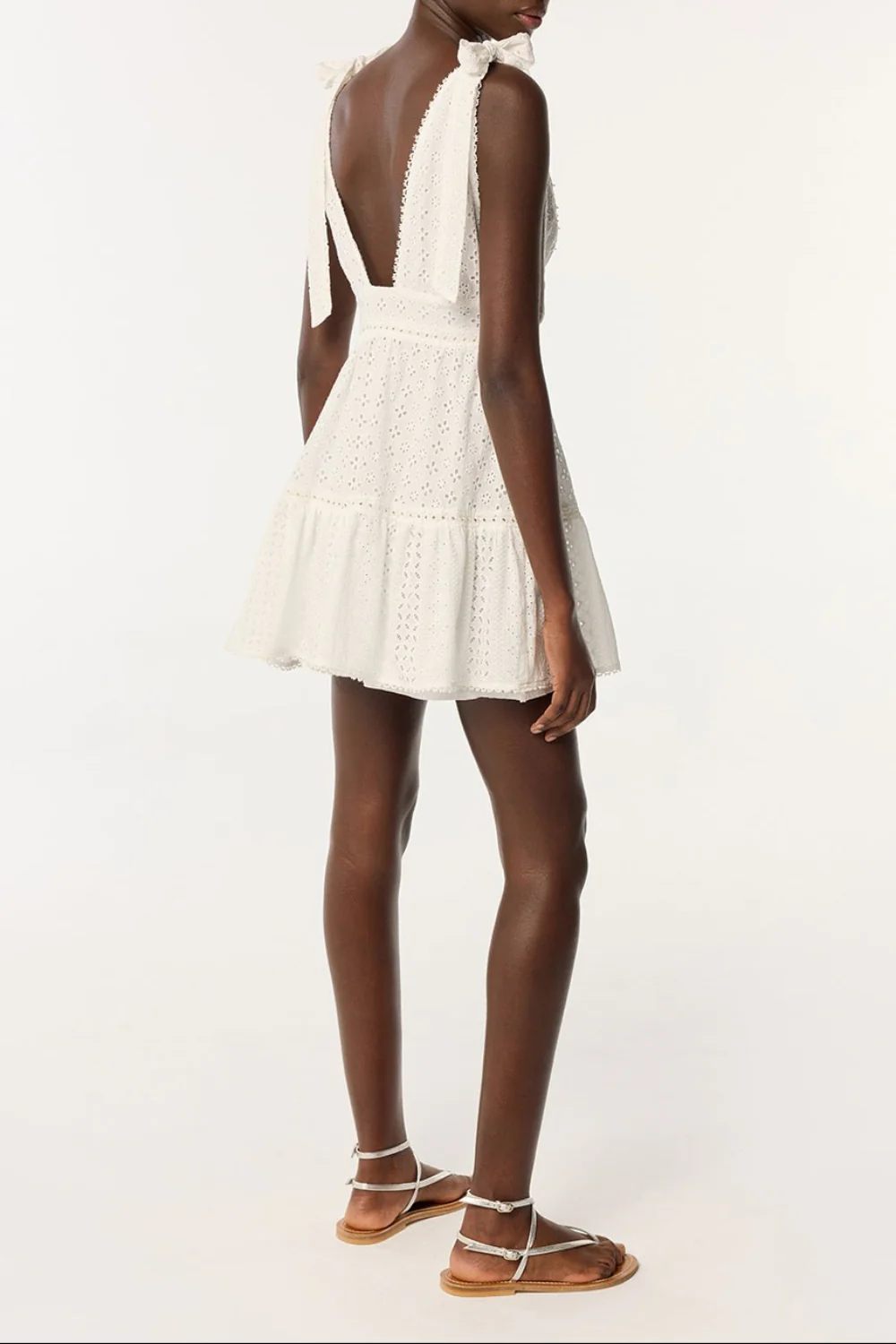 Mini Dress Cara - Natural White - Image 3