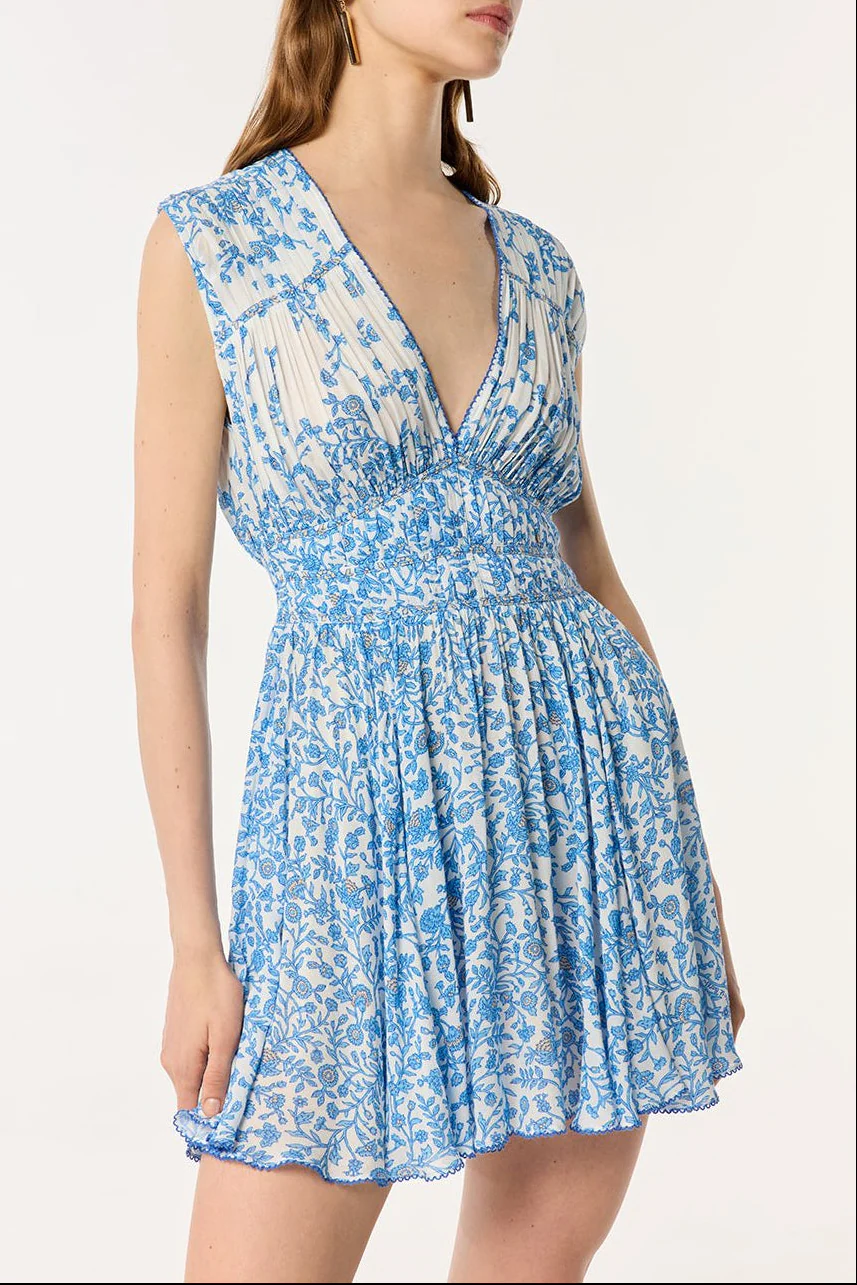 Mini Dress Ciao - Blue Lazuli