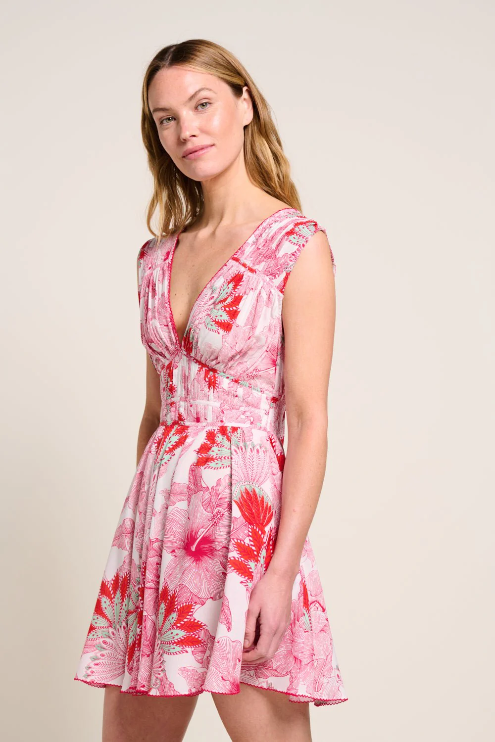 Mini Dress Ciao - Pink Padang - Image 4