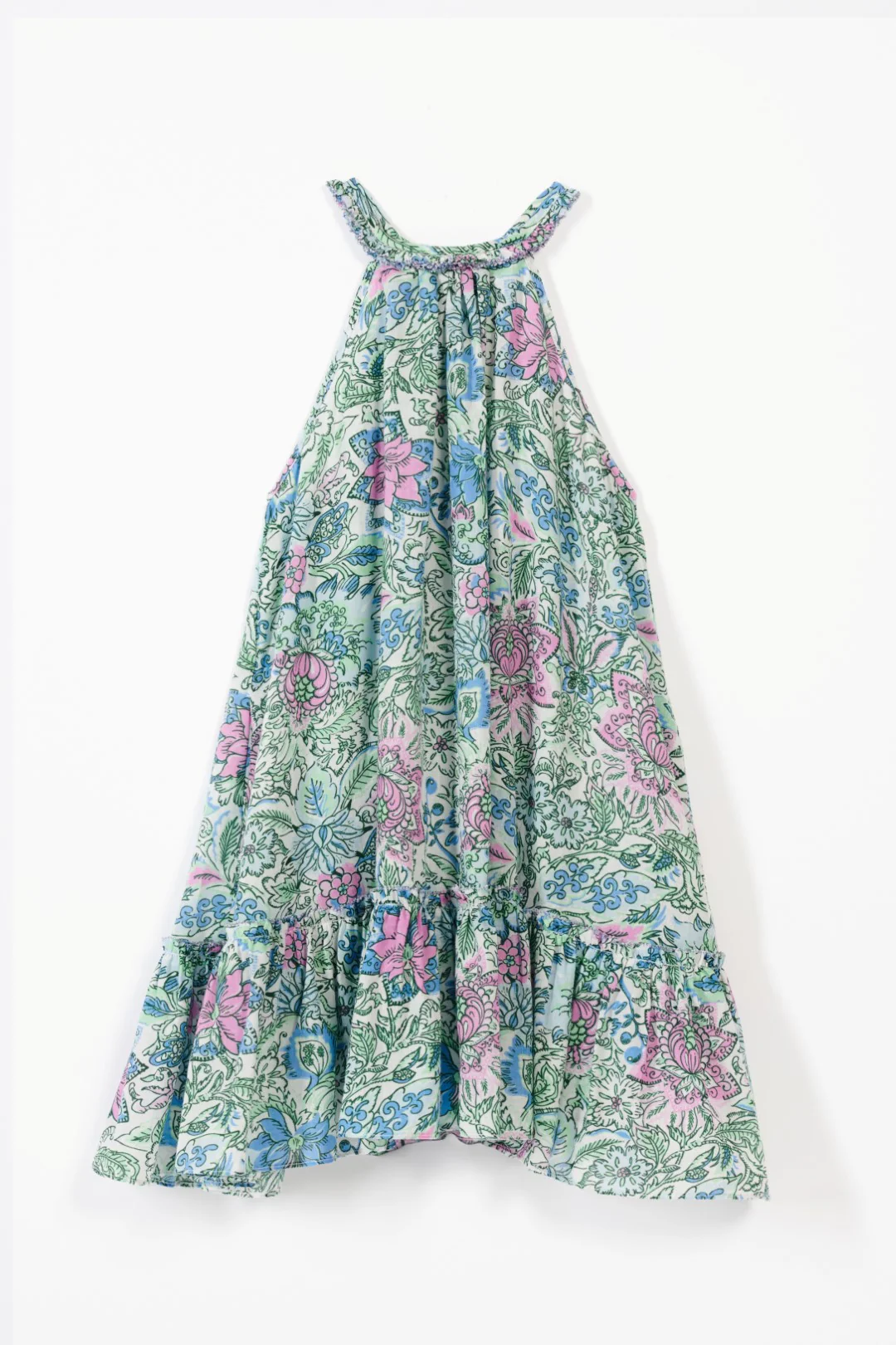 Mini Dress Cleo for girls - Blue Nusa - Image 2