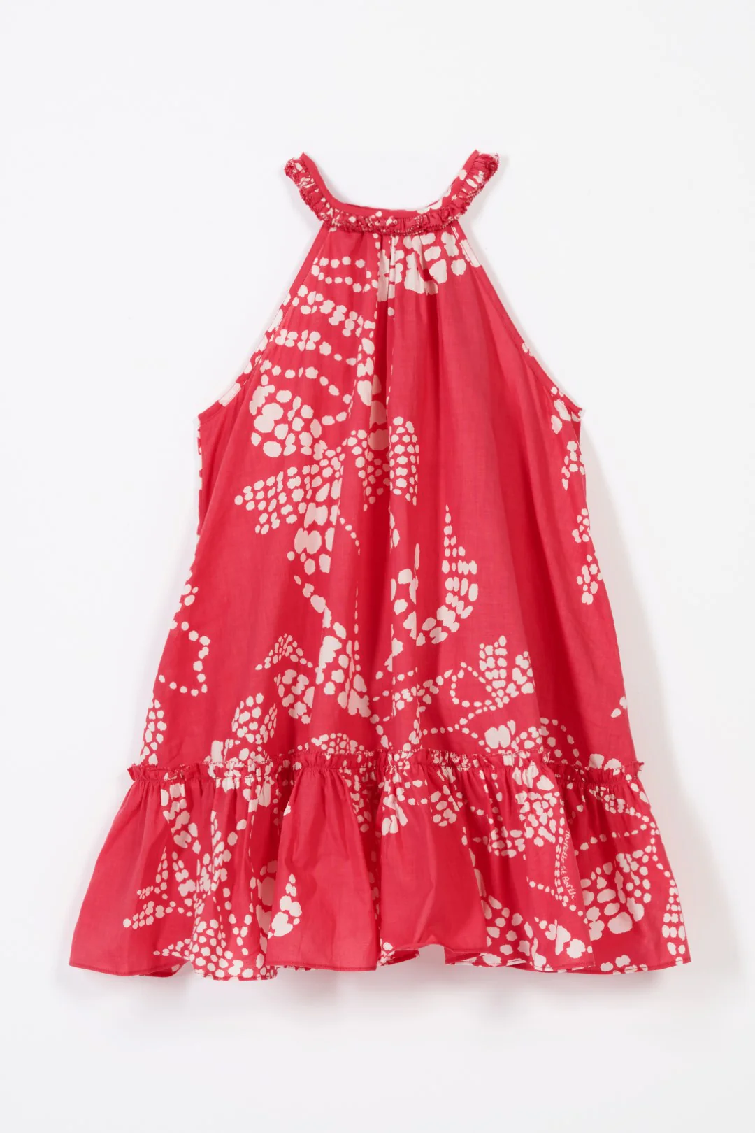 Mini Dress Cleo for girls - Pink Austral - Image 3