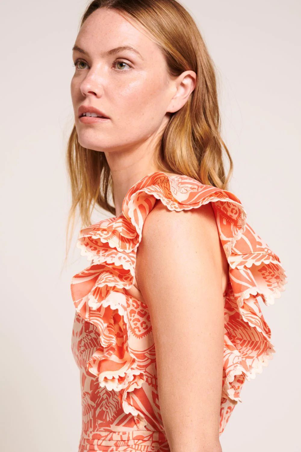 Mini Dress Corinne - Orange Toucan - Image 3
