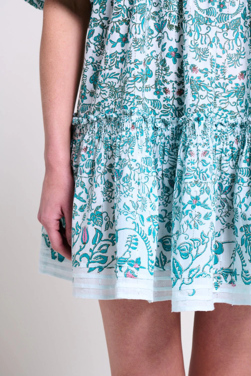 Mini Dress Cruz - Green Tiare - Image 5