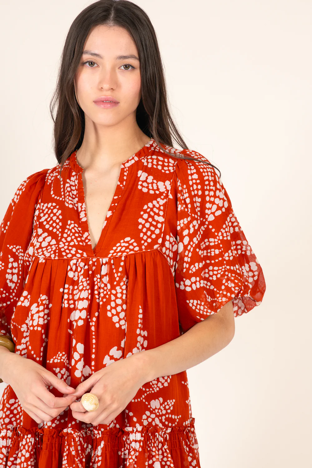 Mini Dress Cruz - Paprika Austral