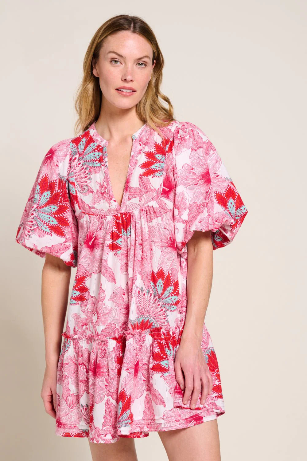 Mini Dress Cruz - Pink Padang - Image 3