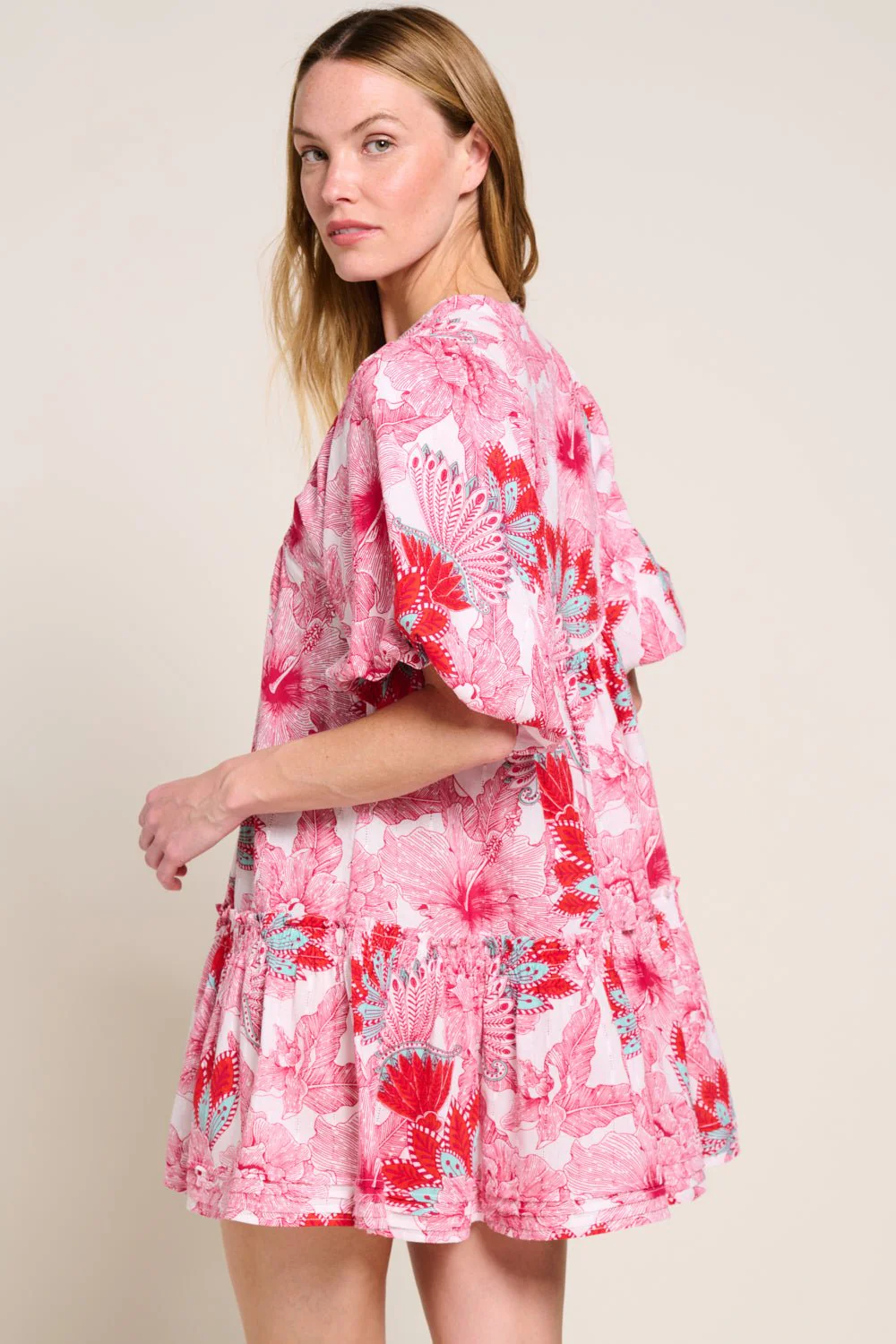 Mini Dress Cruz - Pink Padang - Image 6