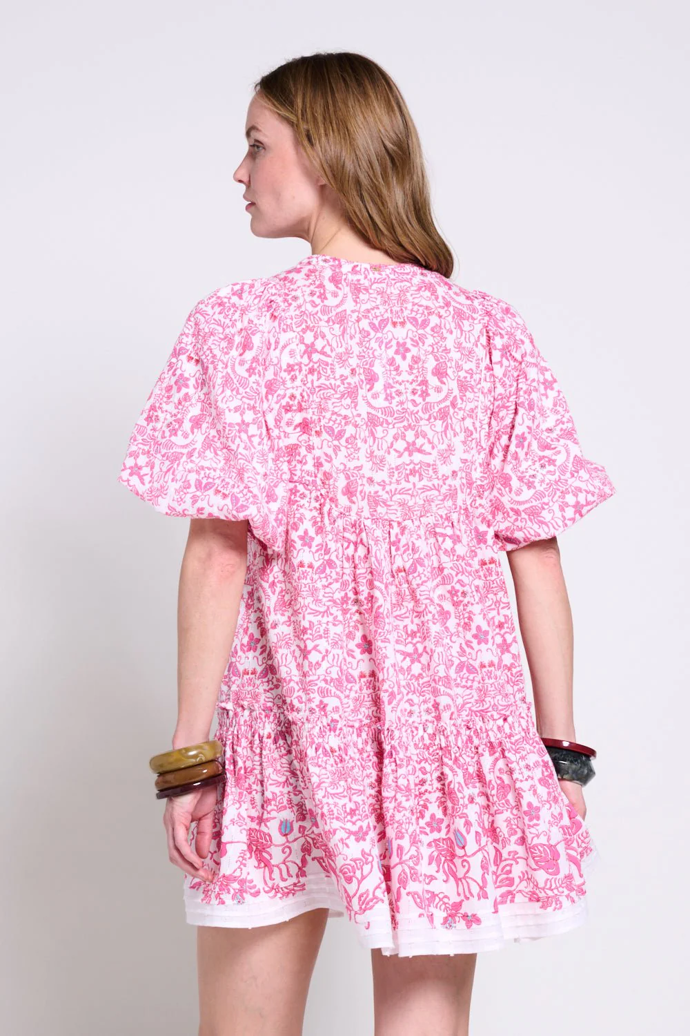 Mini Dress Cruz - Pink Tiare - Image 5