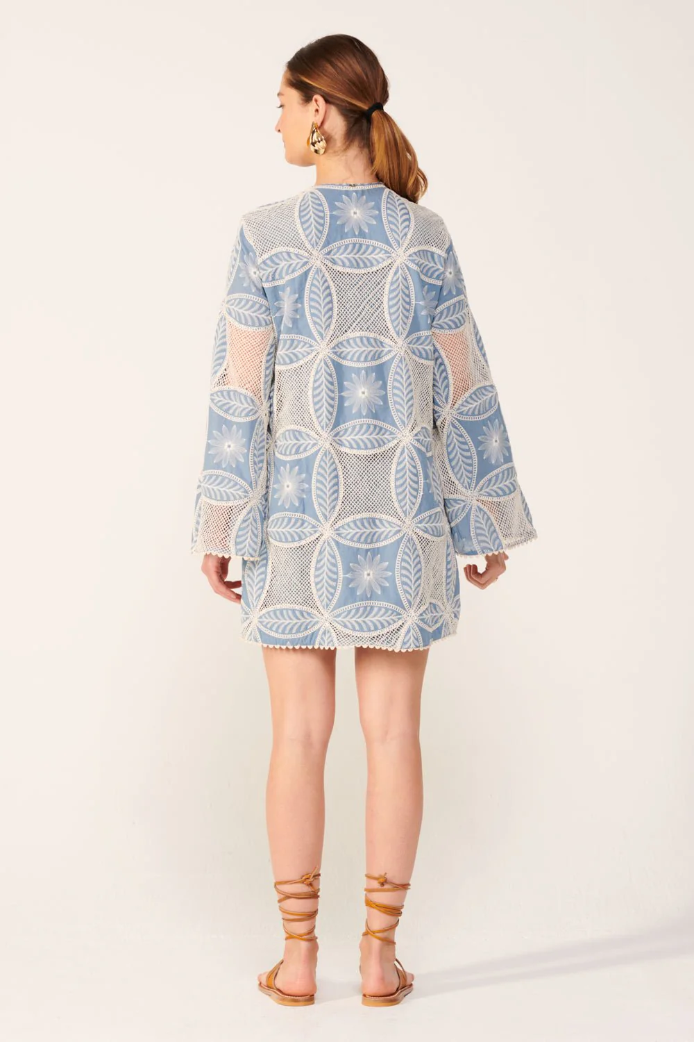 Mini Dress Gia - Blue - Image 6