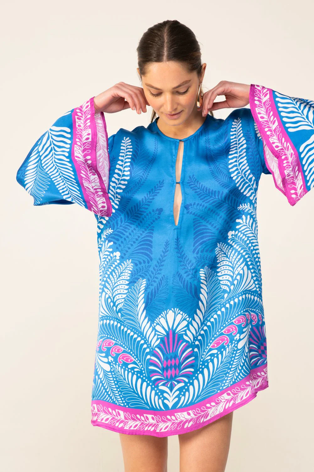 Mini Dress Gia - Blue Oolong