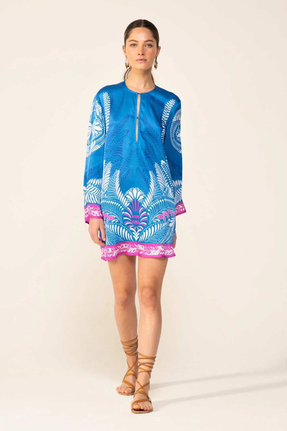Mini Dress Gia - Blue Oolong - Image 2