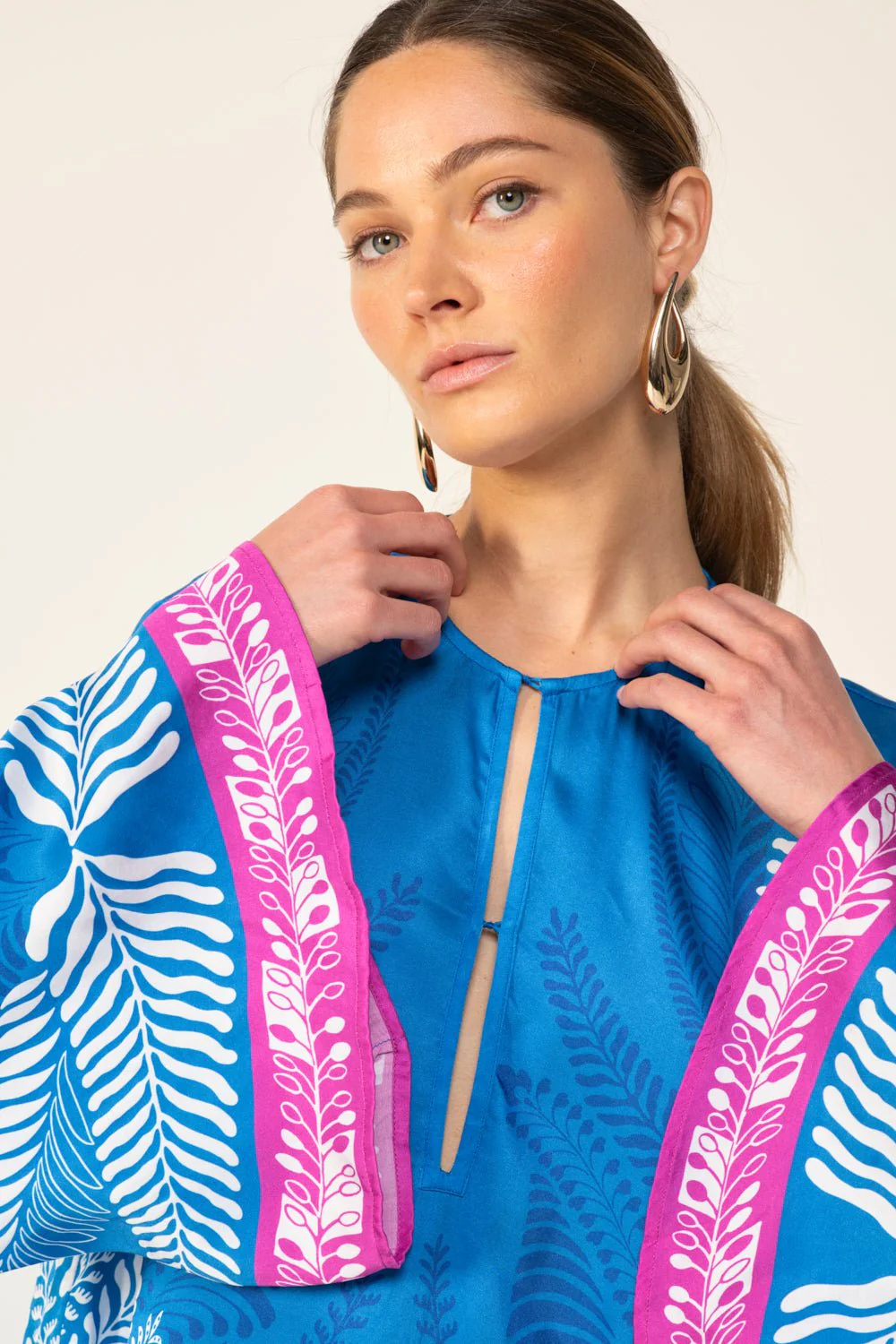 Mini Dress Gia - Blue Oolong - Image 3