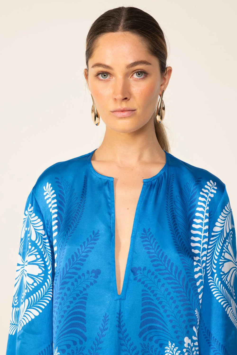 Mini Dress Gia - Blue Oolong - Image 4
