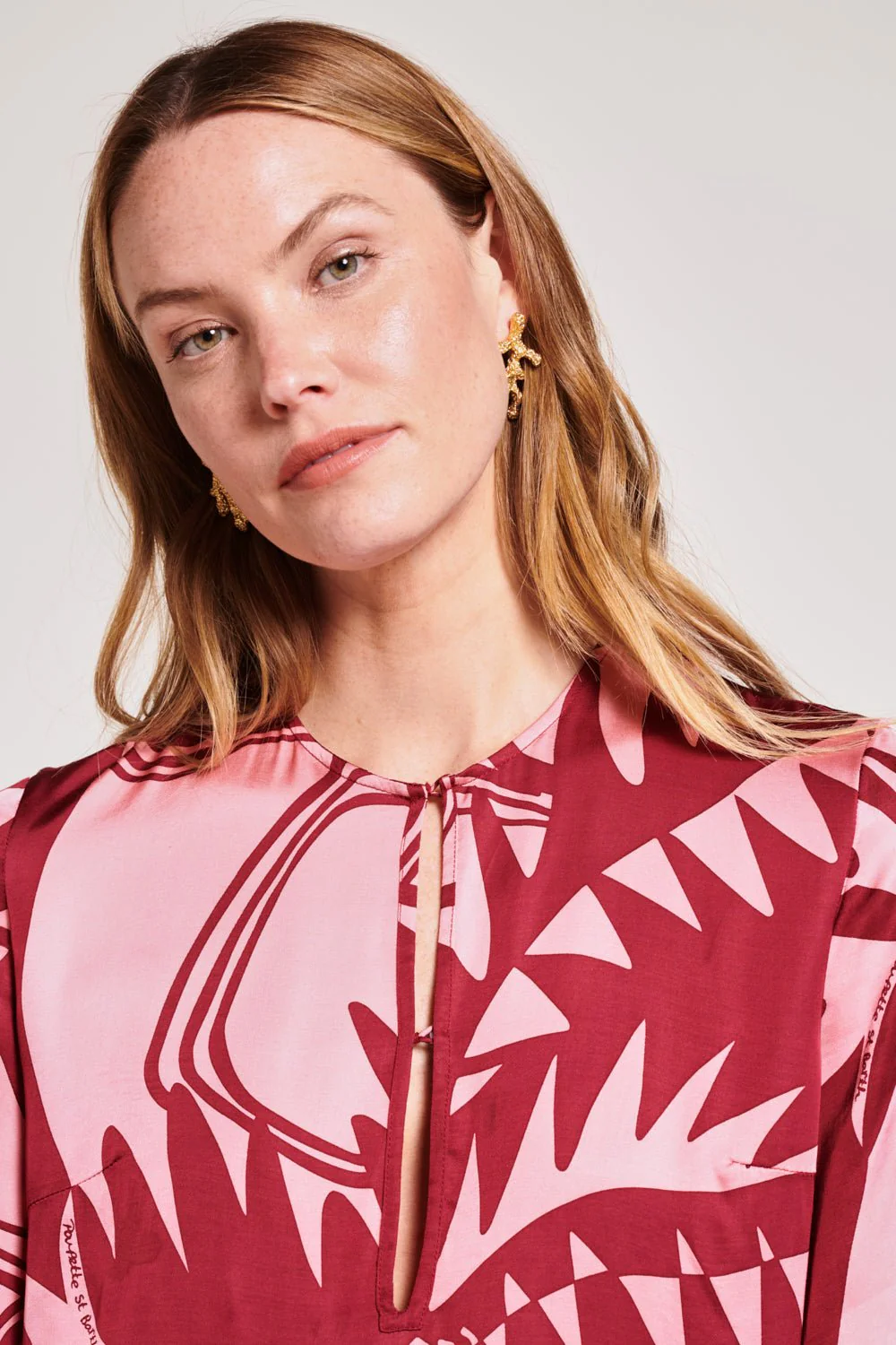 Mini Dress Gia - Bordo Oasis - Image 4