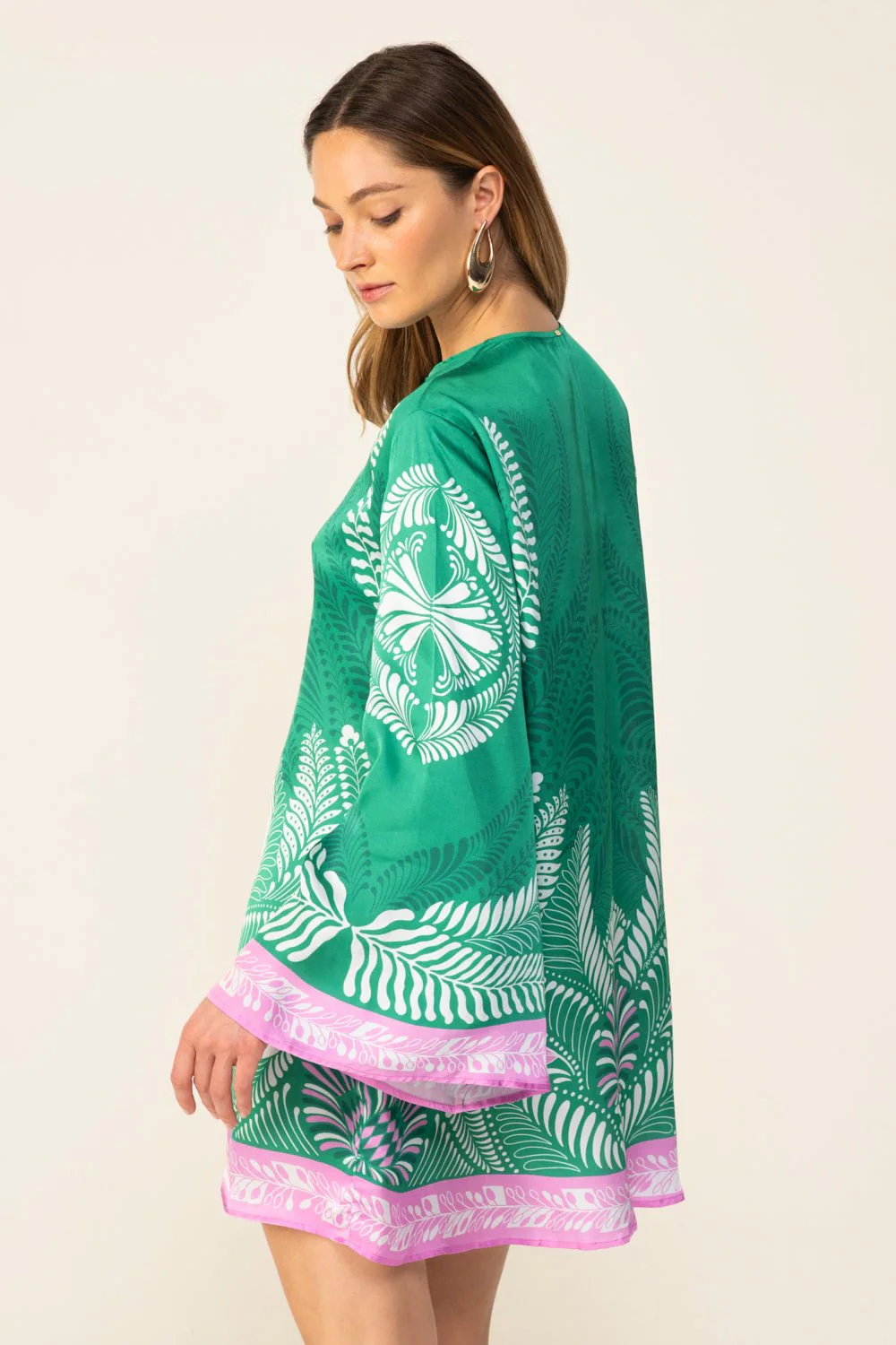 Mini Dress Gia - Green Oolong - Image 4