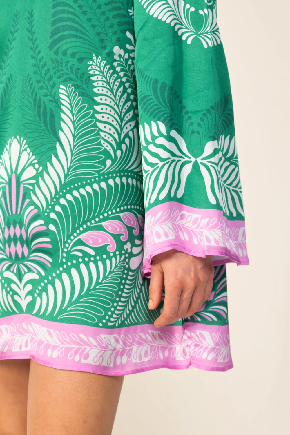 Mini Dress Gia - Green Oolong - Image 6