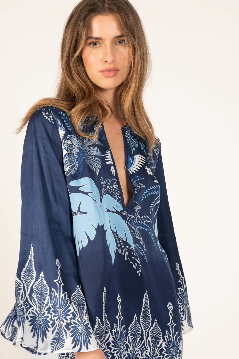 Mini Dress Gia - Navy Canopy