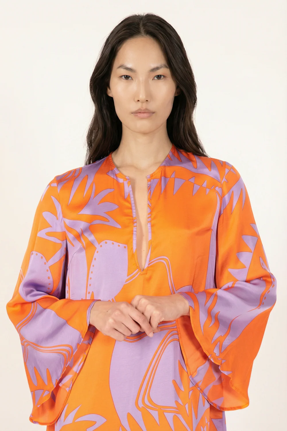 Mini Dress Gia - Orange Oasis - Image 2