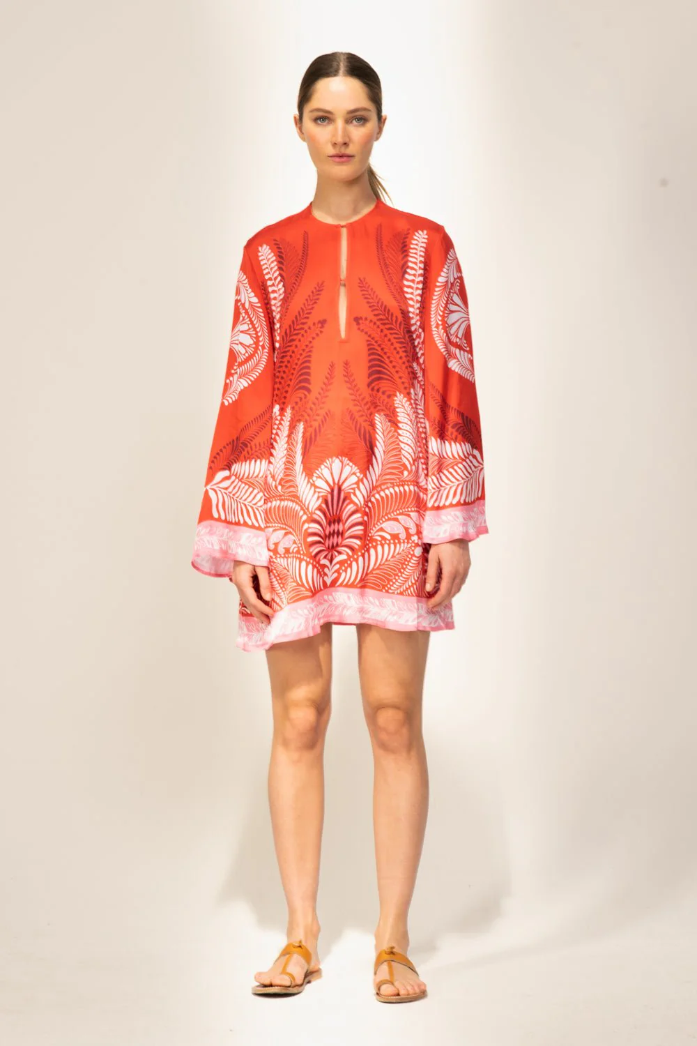 Mini Dress Gia - Orange Oolong - Image 3