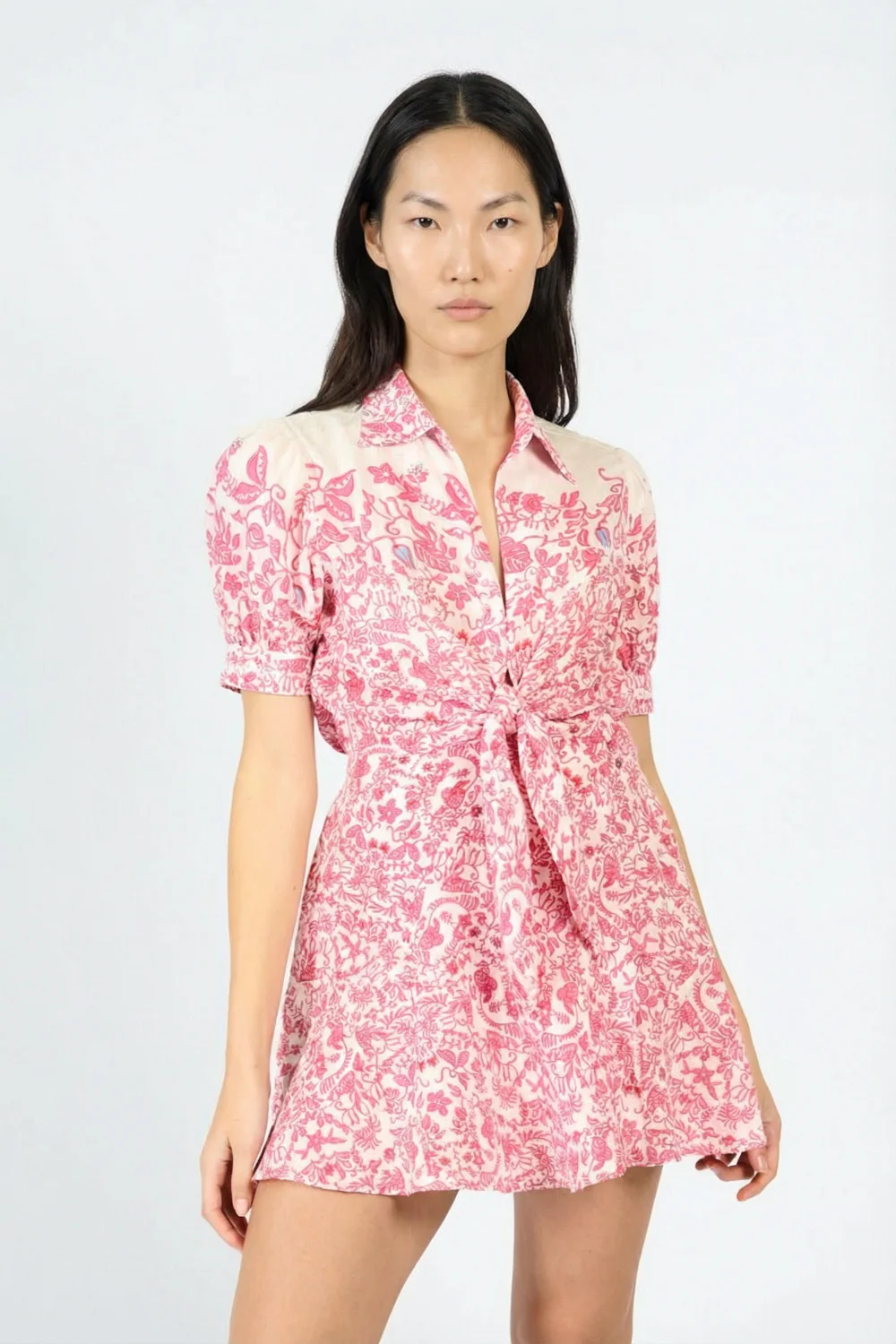 Mini Dress Iris - Pink Tiare - Image 2