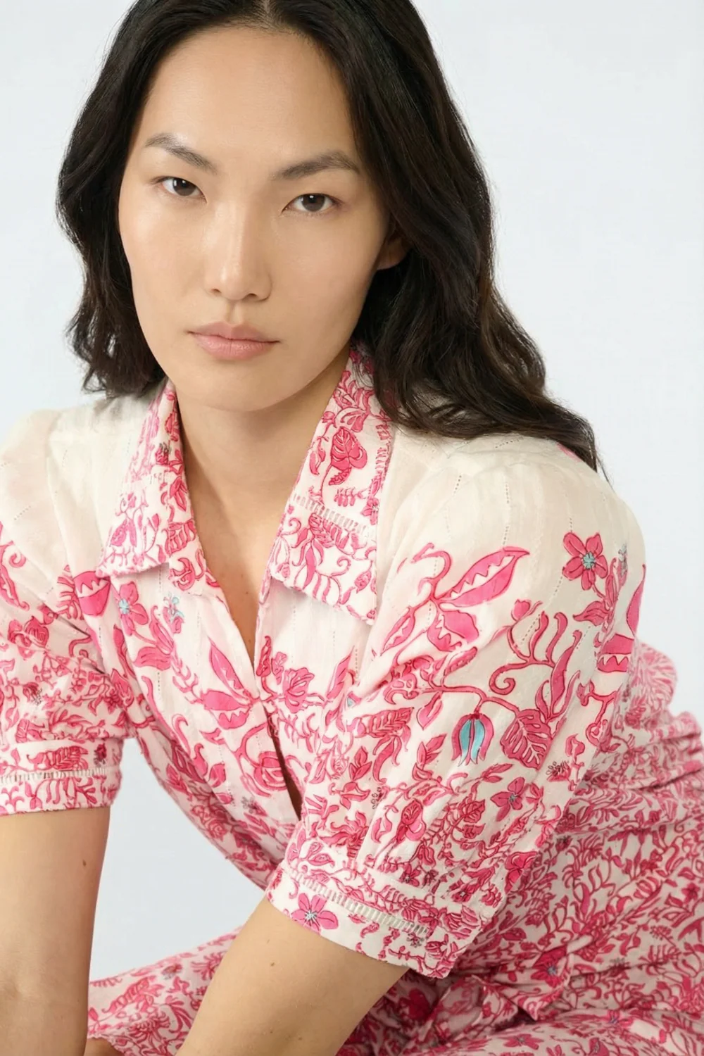 Mini Dress Iris - Pink Tiare - Image 4