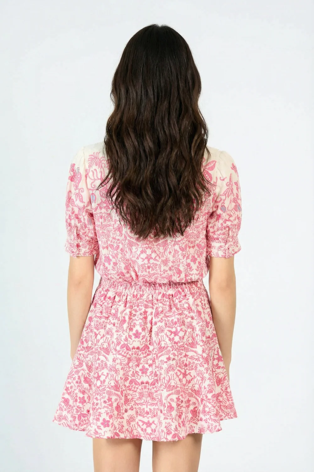 Mini Dress Iris - Pink Tiare - Image 5