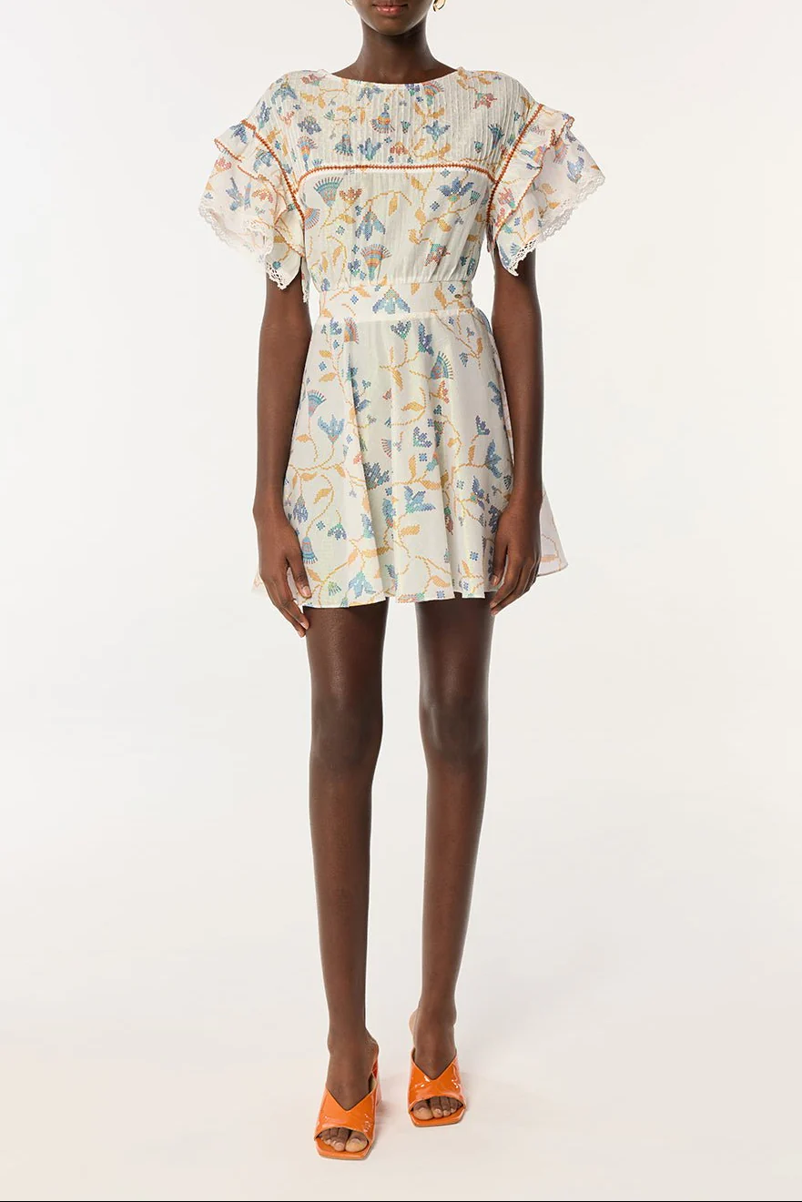Mini Dress Kora - Blue Ylang Ylang - Image 2