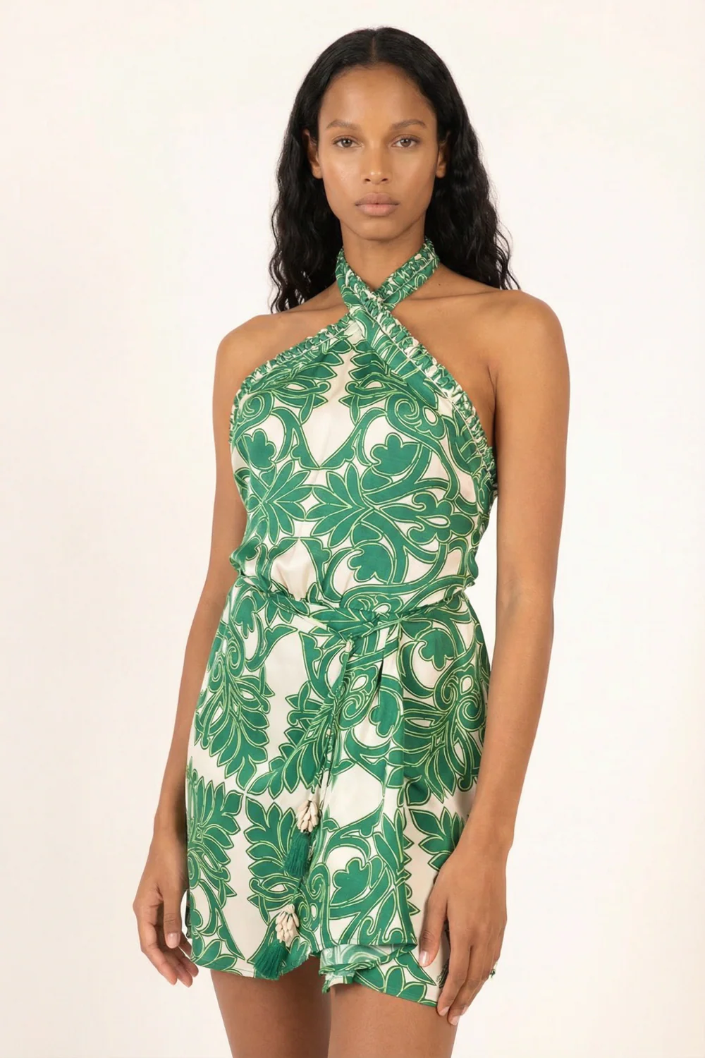 Mini Dress Manon - Green Mantra